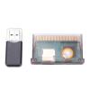 SUNGOOYUE Video Game Console Card Universal Flash Cartridge For Gba Console, With Fat Format Support For Gba, With Fat Format Support For 2Gb Storage, Compatible With Sp (Black Transparent) view 4