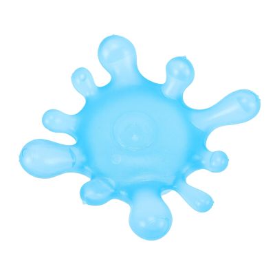 ZJchao Stress Relief Splat Ball, Slow Rising Sensory Toy with Water Ripple Design, Hand Exercise for Fine Motor Skills Grip Strength, Blue