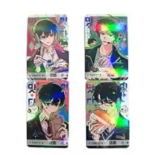 savvylives 4 Pcs/Set Korean Manga Omniscient Reader's Viewpoint Laser Lomo Card Kim Dokja, Yu Junghyeok Figures HD Photocard Cosplay Gift