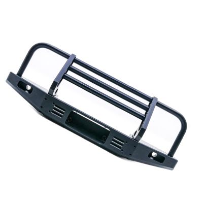 Rc Bumper Models Parts Compatible with Traxxas for TRX4 for SCX10 II 90046 90047 1/10 RC Tracked Vehicle Metal Anti-Collision Front Bumper Upgrade Parts