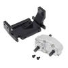 RC Car Models Parts for Axial for SCX10 D90 D110 TF2 1/10 Metal Gearbox Transfer Case with 72MM Mount RC Crawler Upgrade Parts Decorative Spare(Silver) view 3