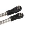 RC Replacement Parts for SCX10 D90 TF2 1/10 Stainless Steel Chassis Tie Rod 275mm Wheelbase Links Set with M4 Ends RC Crawler 275WB DIY Part view 3