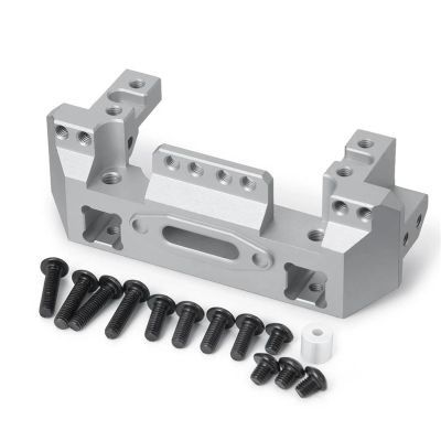 Rc Components for TRX4 1/10 Replacement Metal Front Bumper Servo Mount RC for Rock Crawler Car Upgrade Parts Modification Accessories