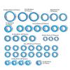 39PCS New Ball Bearing Upgrade Kit for TRX-4 TRX4 1/10 Crawler RC Car view 2