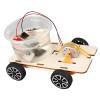 Childrens Wooden Salt Waters Power Car Model Handcraft Assembly Science Project Set for Students School Physics Learning Salt Waters Power Car Model view 1