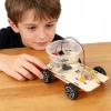 Childrens Wooden Salt Waters Power Car Model Handcraft Assembly Science Project Set for Students School Physics Learning Salt Waters Power Car Model view 4