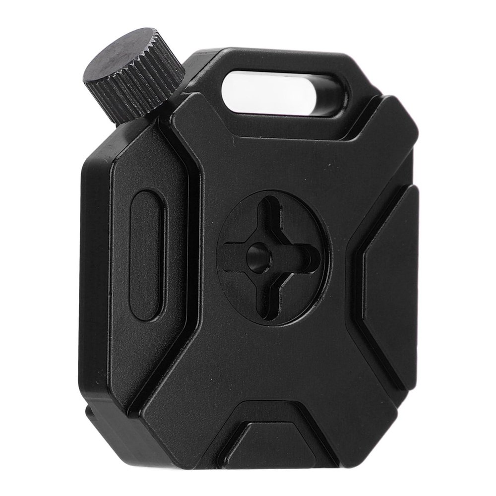 Simulation Mini Fuel Tank Aluminum Alloy RC Crawler Accessory, Realistic Metal Decoration for SCX10 1/8 1/10 Scale Crawler Cars with Authentic Detailing and Easy (Black)