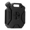 Simulation Mini Fuel Tank Aluminum Alloy RC Crawler Accessory, Realistic Metal Decoration for SCX10 1/8 1/10 Scale Crawler Cars with Authentic Detailing and Easy (Black) view 1