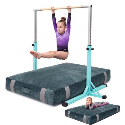 FINCOME Landing Gymnastics Mat 6Ft x 4Ft Crash Mad Kids Shock Absorb Mat