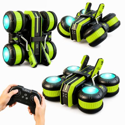 HUNKING High Speed RC Stunt Car 25KM/H, 2.4GHz 4WD Remote Control Drift Car