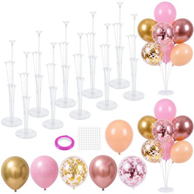 Nimbus Verse 10 Sets of Balloon Stands for Table with 70 Pcs Balloons