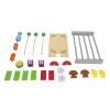 Fauitay Kids Wooden BBQ Grill Playset Interactive Wooden Barbecue Play Food Set with Kitchen Accessories for and Family Bonding view 2