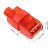 Vistnale LED Finger Lights for Kids|LED Finger Lights Colorful Plastic Thumb Ring Band Flashlight Toy for Kids Adults 24pcs view 4