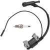 #US Replace Parts Ignition Coil Spark Plug for Champion Power for CPE 71530 439CC 7000 9000 Watt Generator - (tduogparts#7526-14797) view 1