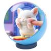 Crystal Sphere Video Player, 1GB Storage Portable Multimedia Player with HD Video Support, Compact Design, Blue view 3