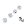 RC Car Toys Parts for Wltoys A949 A959 A959-B A969 A979 K929 1/18 Metal 12mm Wheel Hex Hub Adapter Remote Control Car Repair Modify Parts(Silver) view 1