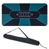 GOFLAME 70 x 35 Inch Poker Table Mat for 10 Players, Portable Texas Holdem Poker Table Top with Non-slip Rubber Backing, Foldable Poker Table Topper with Carrying Bag for Casino, Card Game, Blackjack view 1