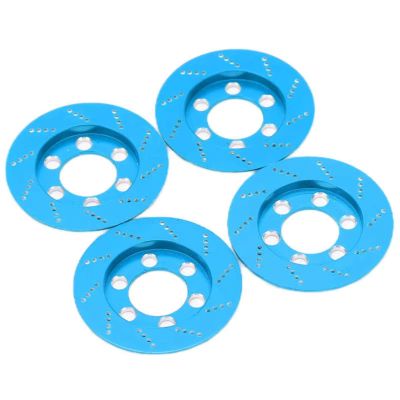 RC Replacement Parts for 1/10 1.9 Inch Wheel RC Car Adapter Disc High Performance Brake Caliper Crawler(Blue)