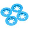RC Replacement Parts for 1/10 1.9 Inch Wheel RC Car Adapter Disc High Performance Brake Caliper Crawler(Blue) view 1