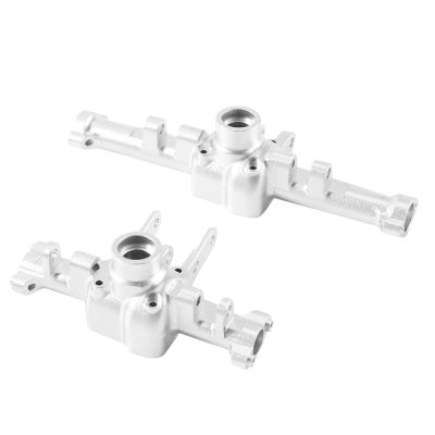 RC car Components Compatible with Traxxas for TRX4M for TRX-4M 1/18 RC Car Upgrades Parts 2Pcs Metal Front and Rear Axle Housing