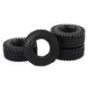 RC Car Accessories for Axial for Yeti Jr 90069 D90 TF2 for Tamiya CC01 LC70 for MST RC Crawler Car 4PCS 75MM 1.55Inch Rubber Wheel Tires Tyre view 3