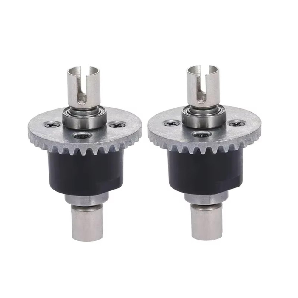 cvking RC Car Upgrade Parts for WLtoys 4WD 1/14 rc Car Upgrade Modification Accessories Part Metal Differential Gear 144001-1309(2pcs)