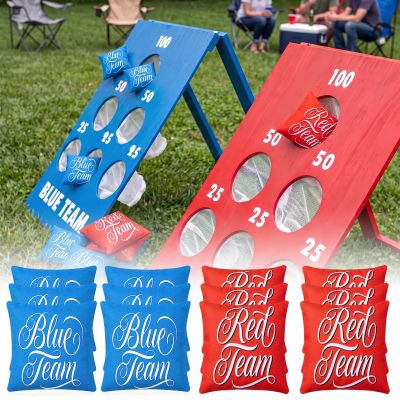 Soulchen 12 Pack Mini Bean Bags for Kids Tossing Game, Only Bags