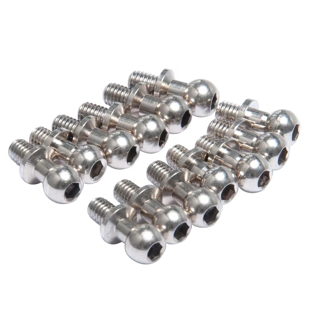 RC car Components Compatible with Sakura D4 1/10 RC Drift for Racing Car Upgrade Parts Ball Head Link Track Rod End Holder Tie Hole Kit