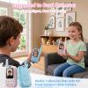 Video Walkie Talkies for Kids, 2 Pack Rechargeable Video & Long Range for Indoor Play, Dual Camera Front and Back,Camping Hiking, Outside Toys Gifts for Boys Girls Age 3-12 view 4