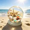 Memory Orb Video Player, 3.15" Crystal Memory Sphere Ball Digital Photo Frame, Custom Videos Christmas Ornament USB Rechargeable Crystal Ball Video Player for Family Memories view 1