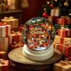 Memory Orb Video Player, 3.15" Crystal Memory Sphere Ball Digital Photo Frame, Custom Videos Christmas Ornament USB Rechargeable Crystal Ball Video Player for Family Memories view 2