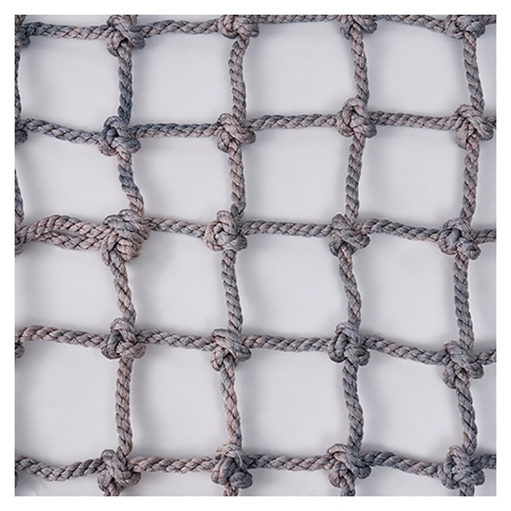 Nylon Climbing Net for Kids & Adults - 10mm Thick, 1x9m (3.3x29.5ft) - Durable Anti-Wear Playground Tree Rope Mesh - Safety Climbing Gear for Outdoor Fun