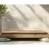 20 35 30 35 40 in Extra Long Clear Acrylic Display Case, Rectangle Display Box for Figure, UV Protected Alternative Glass Case, Easy Assemble(70x60x60cm/28x24x24in) view 1