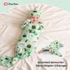 PATPAT Baby Sleeper Gown with Hat for Newborn, Knotted Baby Gown with Fold-Over Mittens for Infant Girl Boy Home Coming Gift, Cute Sushi, 3-6 Months view 4