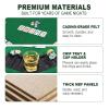 JOINLAUXE 48 Inch Octagon Folding Poker Table Top, Green Tabletop with Cup Holders & Chip Trays, Portable 4-Fold Texas Hold'em for Blackjack Home Game Nights, Up to 8 Players, Carry Bag Included view 4
