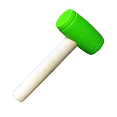 Wooden Hammer Toy Portable Pretend Hammer, Children Play Mallet