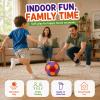INSUM Silent Indoor Soccer Ball, Size 4 Soft Soccer Ball with Pump view 2