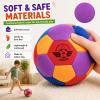INSUM Silent Indoor Soccer Ball, Size 4 Soft Soccer Ball with Pump view 4