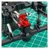 for Axial for SCX24 90081 AXI00001 AX100005 AX100006 1/24 Aluminum Alloy Rear Axle Link Mount Links Bracket Model Upgrades Rc Accessories Parts(Red) view 2
