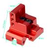 for Axial for SCX24 90081 AXI00001 AX100005 AX100006 1/24 Aluminum Alloy Rear Axle Link Mount Links Bracket Model Upgrades Rc Accessories Parts(Red) view 4