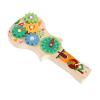 Rcniso Violin Shape Sensor Board Clock Puzzle for Wooden Violin Sensor Board Beech Wood view 4