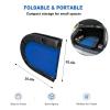 JOINLAUXE 70x35 Inch Folding Poker Table for 8 Players with Cup Holders view 3