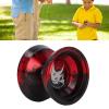Rcniso Cool Looking Alloy Yoyo Toy with Balanced Weight for High Speed Rotation for Kids (Red Black) view 2