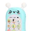 Rcniso Multifunction Baby Phone Toy Cartoon Bee Style for Sleep Musical Education (Green with Lanyard) view 3