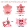 100Pcs Mini Flower Hair Clips, Hair Accessories (Dark Morandi-Flower+Star) view 3