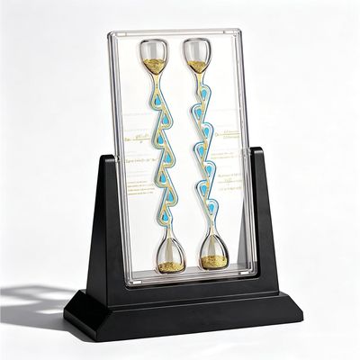 Vdniduir Fluid Phenomena STEM Learning Kit, 137.5 Golden Bifurcation Angle, Rotatable Galton Board, with 10000+ Steel Balls,for Physics/lab