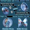 YOYOSTUDIO S30 Professional Finger Spin Yoyo for Kids 8-12 and Adults view 4