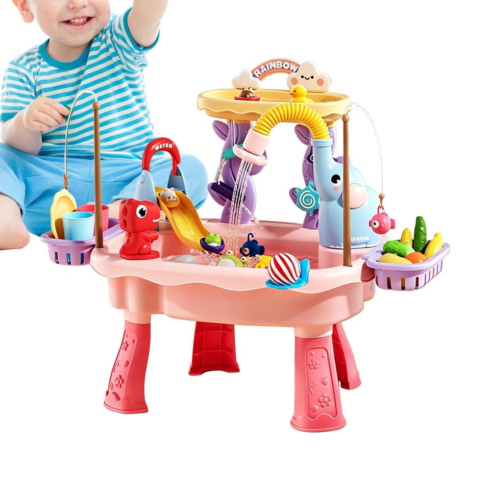 Outdoor Water Table Elephant Design Sensory Sink Toys