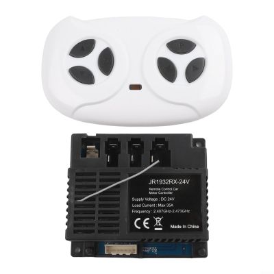 1PCS 24V 2.4G Remote Control System For JR1932RX-24V Electric Vehicle Receiver Transmitter Set Slow Start Technology(full set)