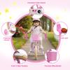 Ecarpat Kids Bike for Girls Ages 2-7 Years Old, 12 14 16 Inch Kids Bike with Training Wheels, Doll Seat, Streamers and Basket, Toddler Girl Bicycle, Multiple Colors (inch,16, Pink) view 2
